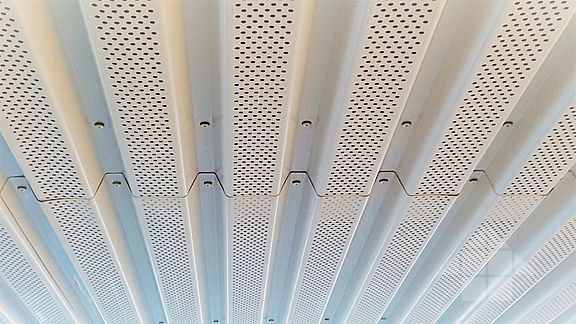 Перфорированный профнастил, пример 4